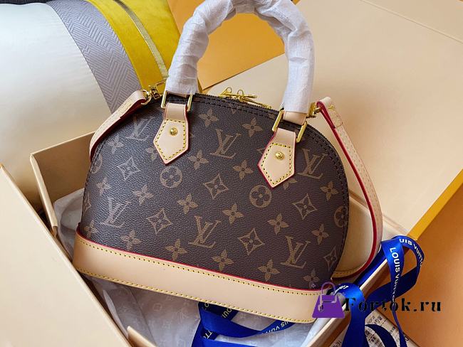 Louis Vuitton Alma BB Monogram Canvas M53152 23.5x17.5x11.5cm - 1