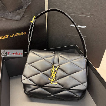 Ysl Le 57 Shoulder Bag In Leather Black 698567 24x18x5.5cm