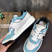 Valentino One Stud Low Top Sneaker Blue - 3