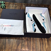 Valentino One Stud Low Top Sneaker Blue - 2