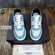 Valentino One Stud Low Top Sneaker Blue - 4