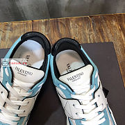 Valentino One Stud Low Top Sneaker Blue - 5