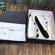 Valentino One Stud Low Top Sneaker Lime - 4