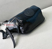 Fendi Bum Bag With Logo Black 28cm - 5