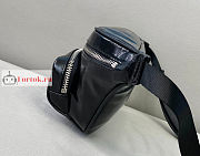 Fendi Bum Bag With Logo Black 28cm - 3