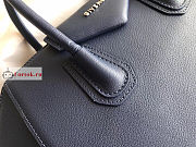Givenchy Medium Antigona Bag In Grained Leather Navy Blue 34cm - 6
