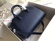 Givenchy Medium Antigona Bag In Grained Leather Navy Blue 34cm - 5
