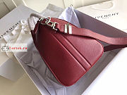Givenchy Medium Antigona Bag In Grained Leather Burgundy 34cm - 2