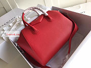 Givenchy Medium Antigona Bag In Grained Leather Red 34cm - 1