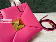 Valentino Small One Stud Nappa Handbag Pink 19x16x12cm - 3