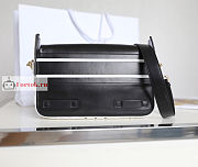 Dior Small Diorcamp Bag In Smooth Leather Black M1243 23x15x8cm - 3