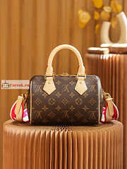 Louis Vuitton Speedy Bandouliere 20 Fuchisa M45948 20.5x13.5x12cm  - 6