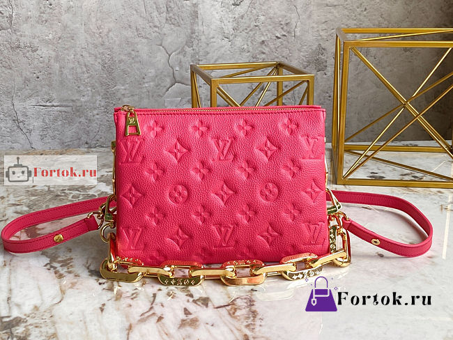 Louis Vuitton Coussin BB Bag Rose Pink M20750 21x16x7cm - 1