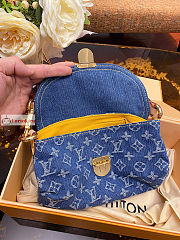 Louis Vuitton Pleaty Denim Bag M95050 26x15x9cm - 3