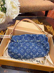 Louis Vuitton Pleaty Denim Bag M95050 26x15x9cm - 2