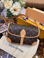 Louis Vuitton Diane Monogram Canvas Black M45985 25×9×15cm - 6