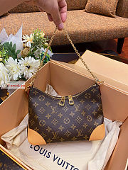Louis Vuitton Boulogne Monogram Canvas Natural M45832 29x16x9.5cm - 3