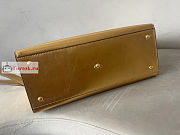 Fendi Medium Roma Sunshine Tote Leather Golden 35x31x17cm - 6