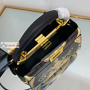 Fendace Mini Peekaboo Leather Black 23cm - 2