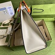 Gucci Diana Medium Tote Bag White 655658 35cm - 6