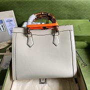 Gucci Diana Medium Tote Bag White 655658 35cm - 3