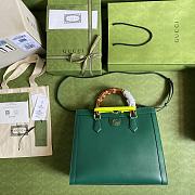 Gucci Diana Medium Tote Bag Green 655658  35cm - 4