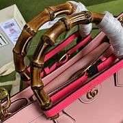 Gucci Diana Medium Tote Bag Pink 655658  35cm - 4