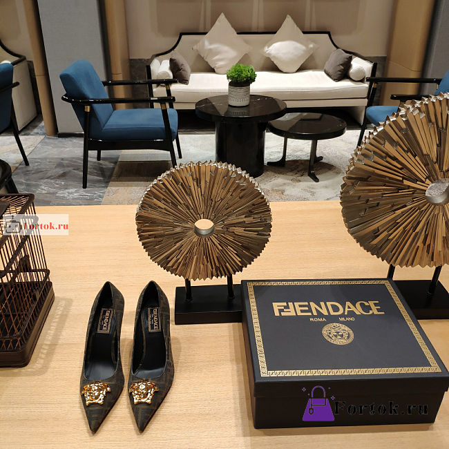 Fendace FF Jacquard Pumps  - 1