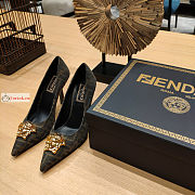 Fendace FF Jacquard Pumps  - 3