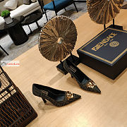 Fendace FF Jacquard Pumps  - 5