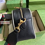 Gucci Small Shoulder Bag In Leather Black 702427 25x16x9.5cm - 2