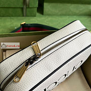 Gucci Small Shoulder Bag In Leather White 702427 25x16x9.5cm - 6