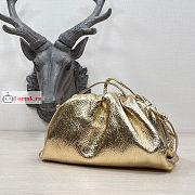 Bottega Veneta Mini Pouch Golden 22x12X7cm - 3