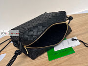 Bottega Veneta Loop Camera Bag Black 25cm - 6