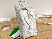 Bottega Veneta Loop Camera Bag White 25cm - 5