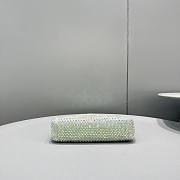 Prada Re-Edition 2000 Satin Mini Bag Green 1NE515 22x17x6cm - 5