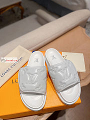Louis Vuitton Miami Mule Monogram Pattern White 1AA7RO - 3