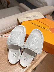 Louis Vuitton Miami Mule Monogram Pattern White 1AA7RO - 4