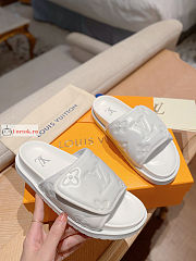 Louis Vuitton Miami Mule Monogram Pattern White 1AA7RO - 5