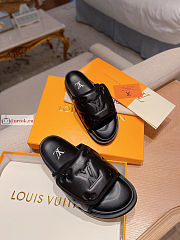 Louis Vuitton Miami Mule Monogram Pattern Black 1AA7S3 - 2