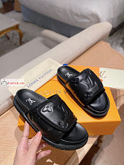 Louis Vuitton Miami Mule Monogram Pattern Black 1AA7S3 - 3