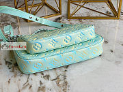 Louis Vuitton Multi Pochette Accessoires Sprayed Green M46180 24x13.5x4cm - 6