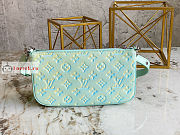 Louis Vuitton Multi Pochette Accessoires Sprayed Green M46180 24x13.5x4cm - 5