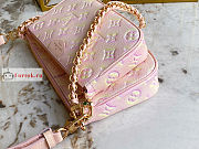 Louis Vuitton Multi Pochette Accessoires Sprayed Pink M46093 24x13.5x4cm - 2