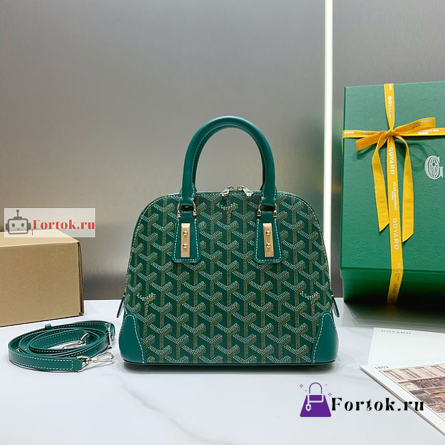 Goyard Mini Vendome Bag Green 23cm - 1