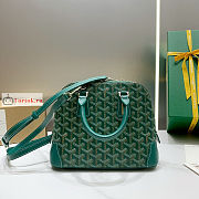 Goyard Mini Vendome Bag Green 23cm - 4