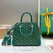 Goyard Mini Vendome Bag Green 23cm - 5