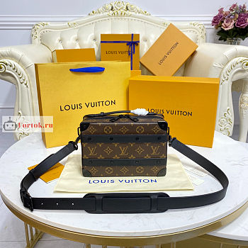 Louis Vuitton Handle Soft Trunk Monogram Brown M45935 21.5x15x7cm