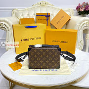 Louis Vuitton Handle Soft Trunk Monogram Brown M45935 21.5x15x7cm - 4