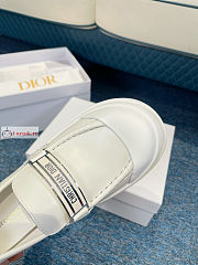 Dior Code Loafer White  - 5